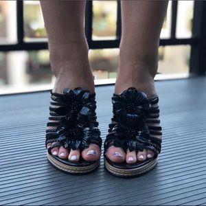 Size 8 women’s heels black dress shoes